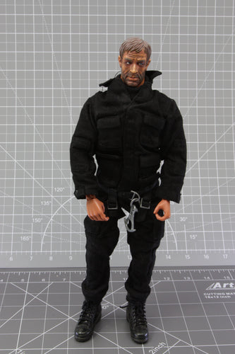 BAM Body 1/6 Used Black Clothing Base Figure