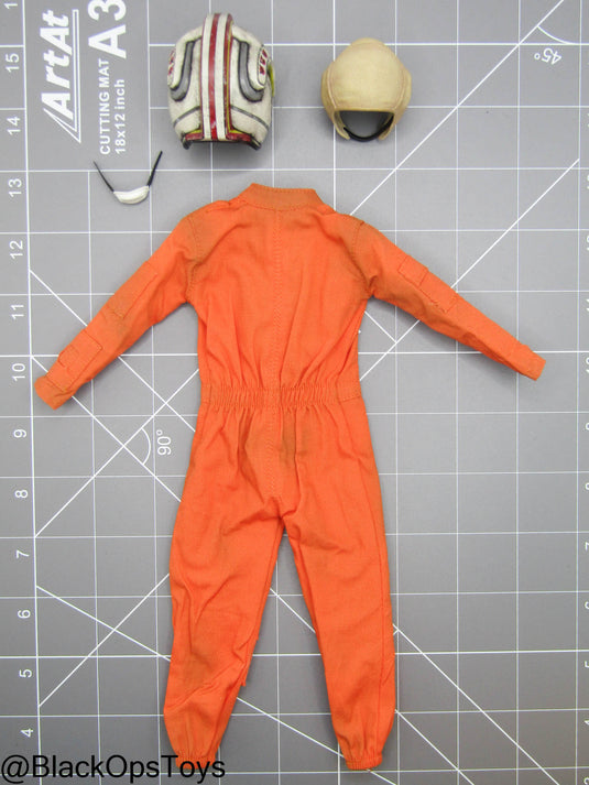 Star Wars - Luke Skywalker - Orange Jumpsuit w/Pilot Helmet