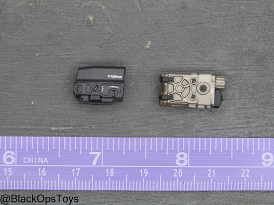 Compact Weapon Series 2 - Black Razor HOLO Sight w/Bronze PEQ