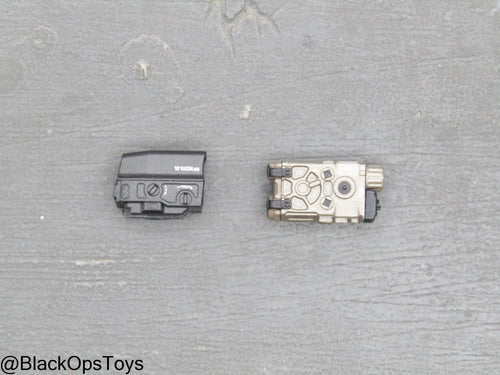 Compact Weapon Series 2 - Black Razor HOLO Sight w/Bronze PEQ