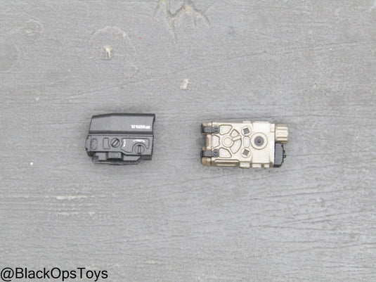Compact Weapon Series 2 - Black Razor HOLO Sight w/Bronze PEQ