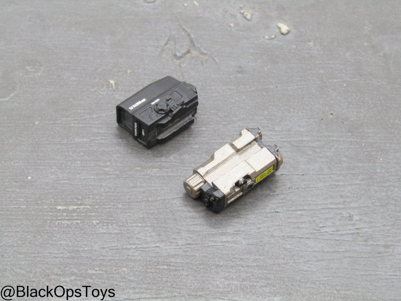 Load image into Gallery viewer, Compact Weapon Series 2 - Black Razor HOLO Sight w/Bronze PEQ
