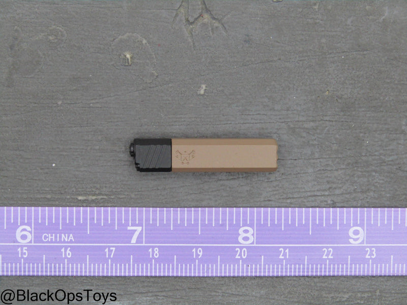 Load image into Gallery viewer, Compact Weapon Series 2 - Coyote Tan SMG Suppressor
