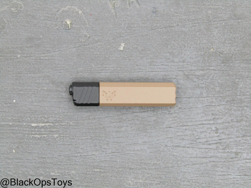 Load image into Gallery viewer, Compact Weapon Series 2 - Coyote Tan SMG Suppressor

