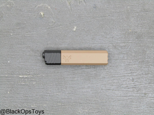 Compact Weapon Series 2 - Coyote Tan SMG Suppressor