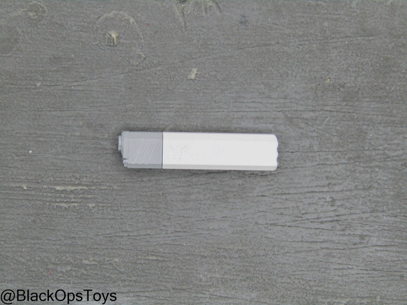 Load image into Gallery viewer, Compact Weapon Series 2 - White SMG Suppressor
