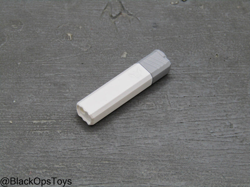 Load image into Gallery viewer, Compact Weapon Series 2 - White SMG Suppressor
