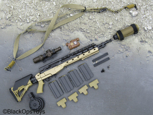 PMC Field RECCE - MA1 Rifle w/Black Feather Stock & Attachments