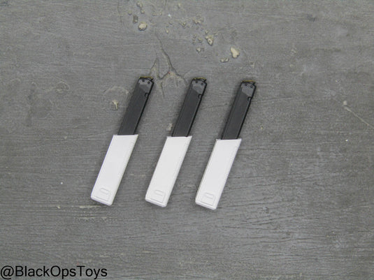 Compact Weapon Series 2 - White Extended SMG Magazines (x3)