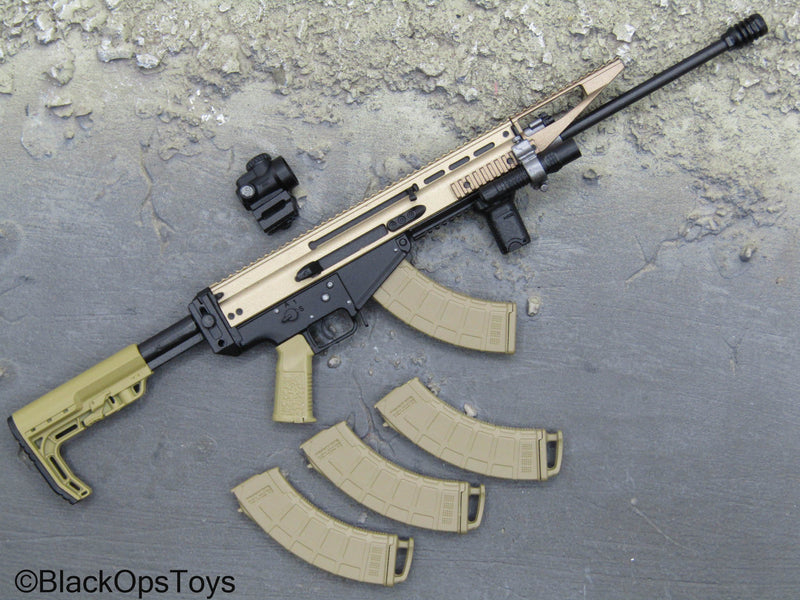 Load image into Gallery viewer, PMC Field RECCE - SCAR AK Rifle w/Attachments
