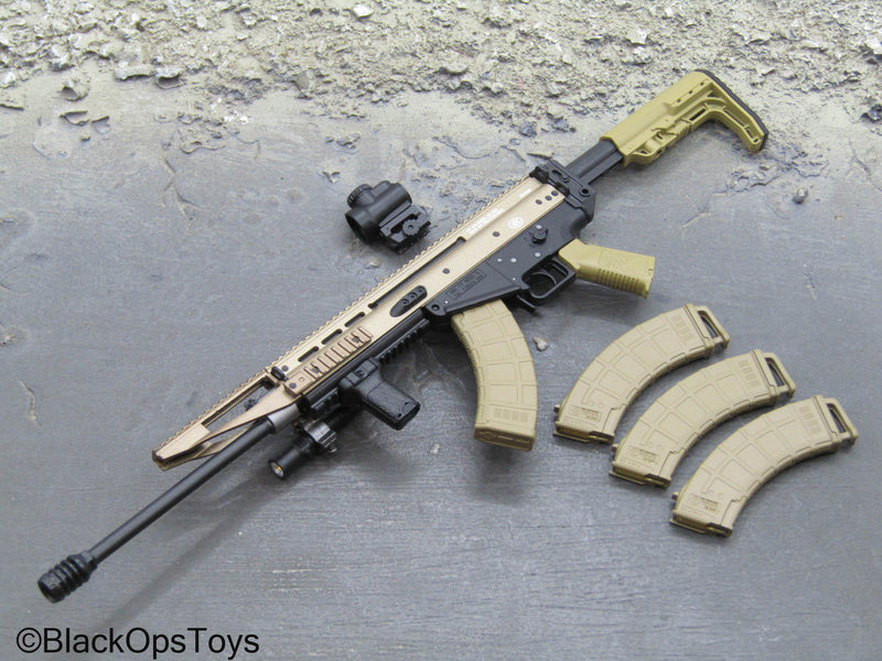 Load image into Gallery viewer, PMC Field RECCE - SCAR AK Rifle w/Attachments
