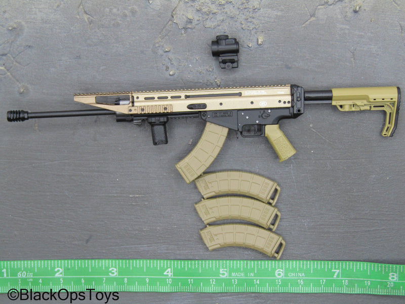 Load image into Gallery viewer, PMC Field RECCE - SCAR AK Rifle w/Attachments
