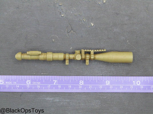 Weathered Tan Extended Rifle Scope