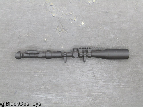 Black Extended Rifle Scope