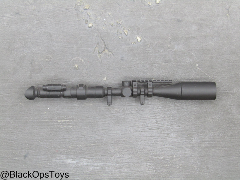 Load image into Gallery viewer, Black Extended Rifle Scope
