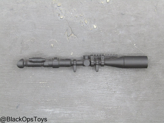 Black Extended Rifle Scope