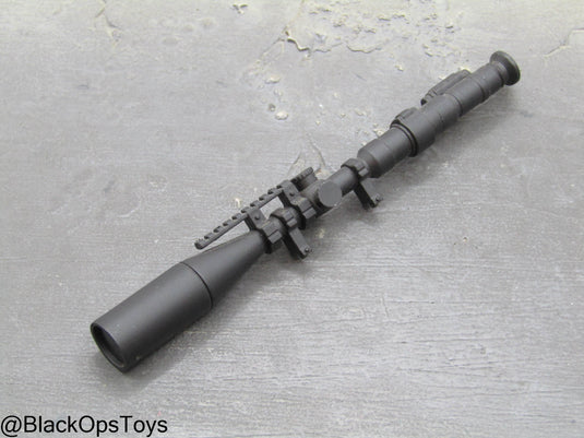 Black Extended Rifle Scope