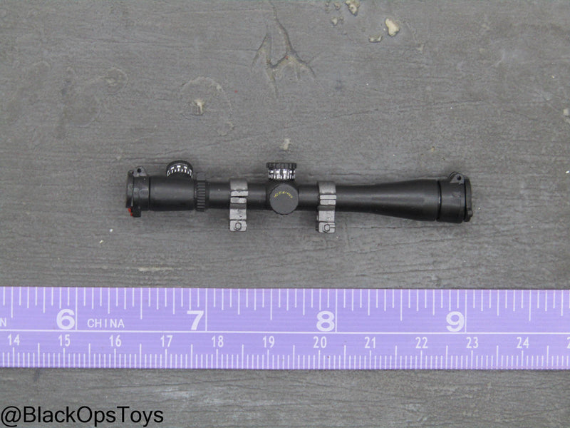 Load image into Gallery viewer, Black Rifle Scope w/Lens Covers
