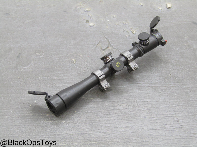 Load image into Gallery viewer, Black Rifle Scope w/Lens Covers
