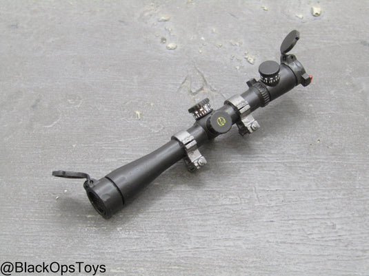 Black Rifle Scope w/Lens Covers