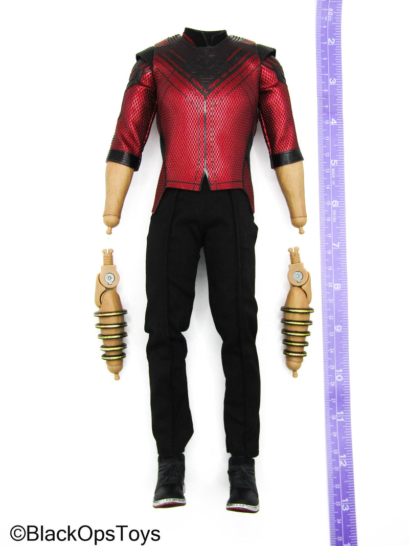 Load image into Gallery viewer, Shang Chi - Hang Chi - Male Dressed Body w/Ring Arms &amp; Shoes

