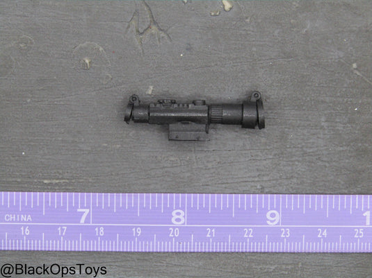 Black Rifle Scope w/Lens Covers