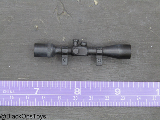 Black Weathered Rifle Scope