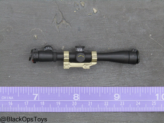 Black & Gold Rifle Scope w/Lens Covers – BlackOpsToys