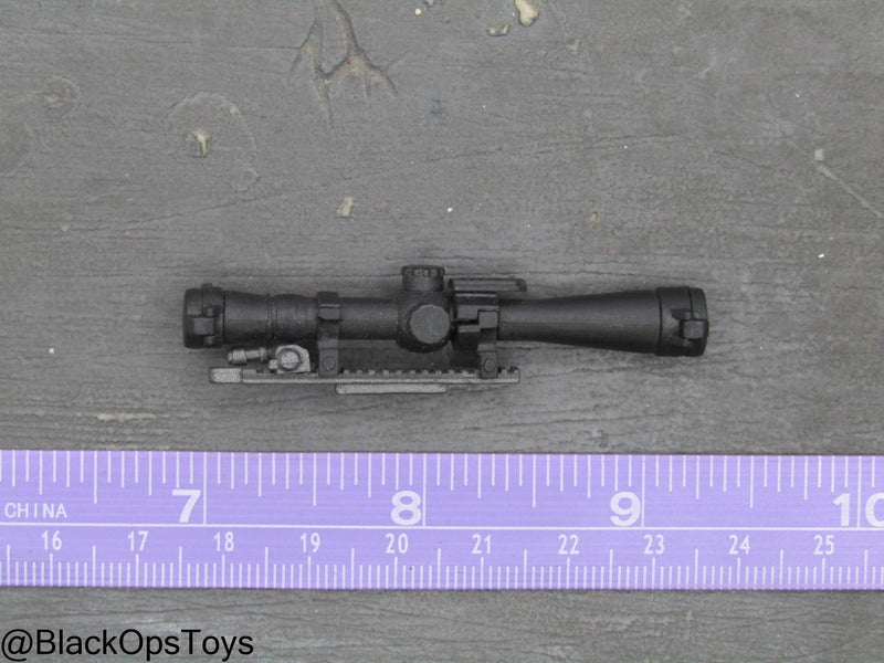 Load image into Gallery viewer, Black Rifle Scope w/Lens Covers
