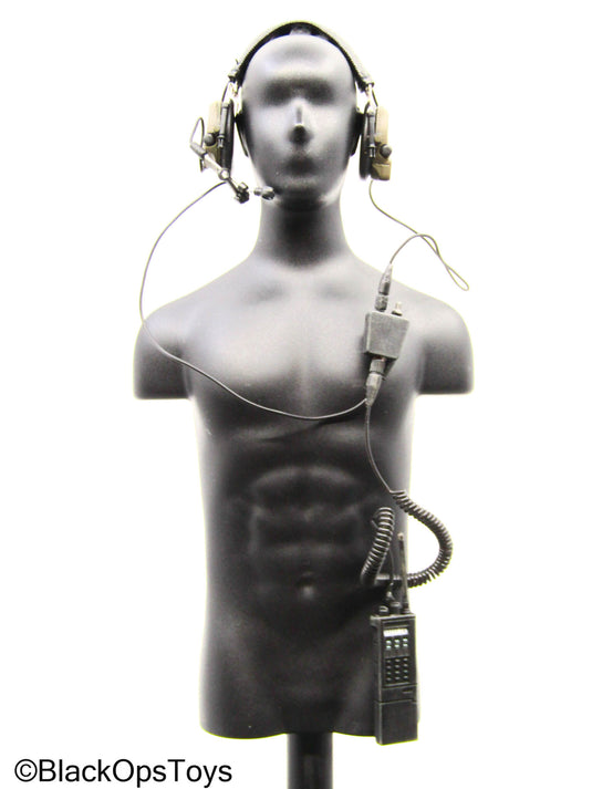 Black Radio w/Olive Green Headset (Hot Toys)