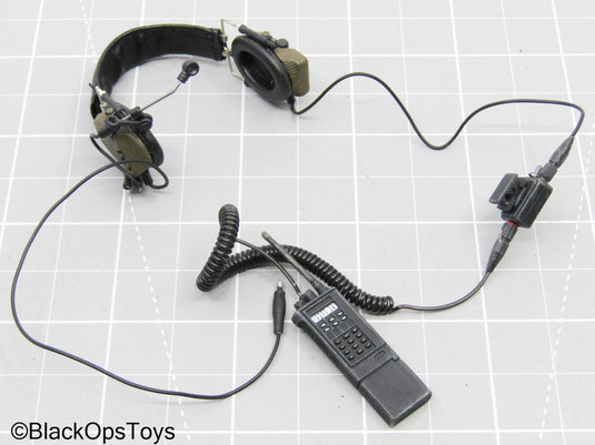 Black Radio w/Olive Green Headset (Hot Toys)