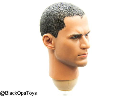 Male Headsculpt In Wentworth Miller Likeness (Hot Toys)