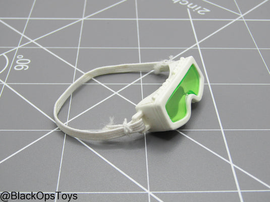 Star Wars - White Goggles w/Green Lenses