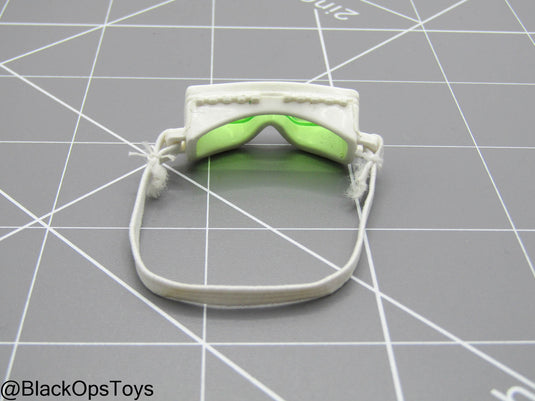 Star Wars - White Goggles w/Green Lenses