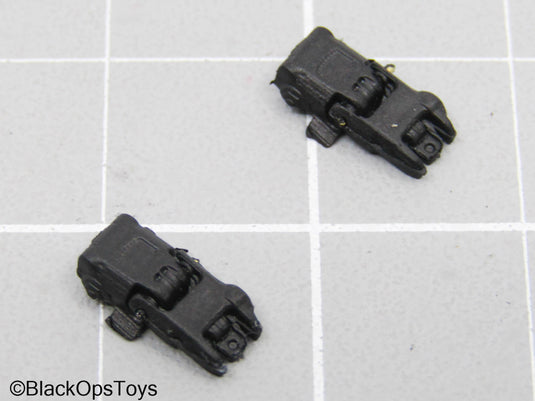 Black Iron Sights (x2)