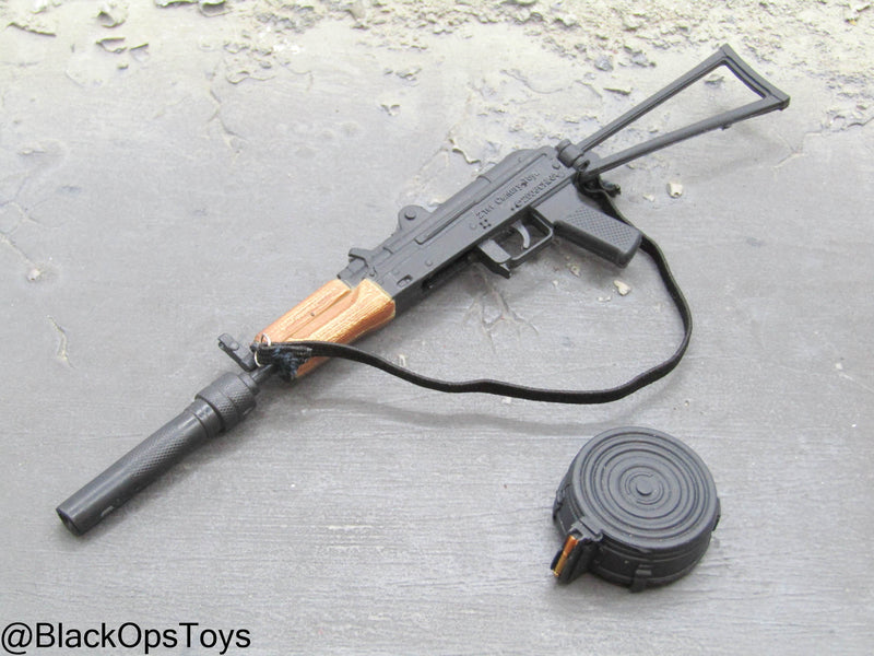 Load image into Gallery viewer, AKS-74U w/Folding Stock, Suppressor, &amp; Drum Magazine
