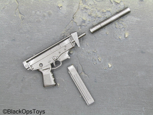 GI Joe - Firefly - Submachine Gun w/Folding Stock & Suppressor
