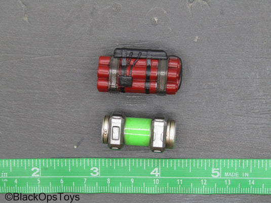 GI Joe - Firefly - Time Bomb & Biochemical Bomb