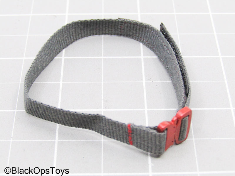 Load image into Gallery viewer, Grey Belt w/Red Buckle
