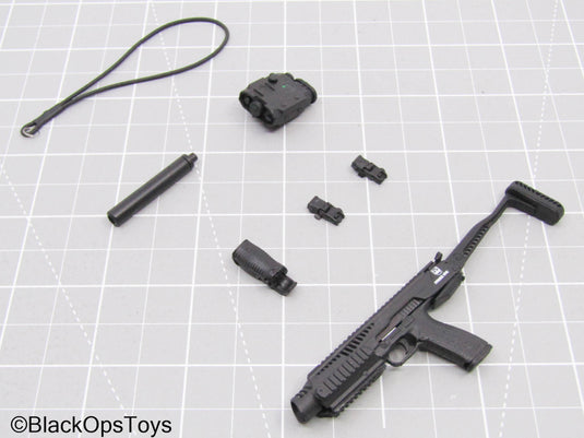 Black Pistol w/Weapon Attachment Set