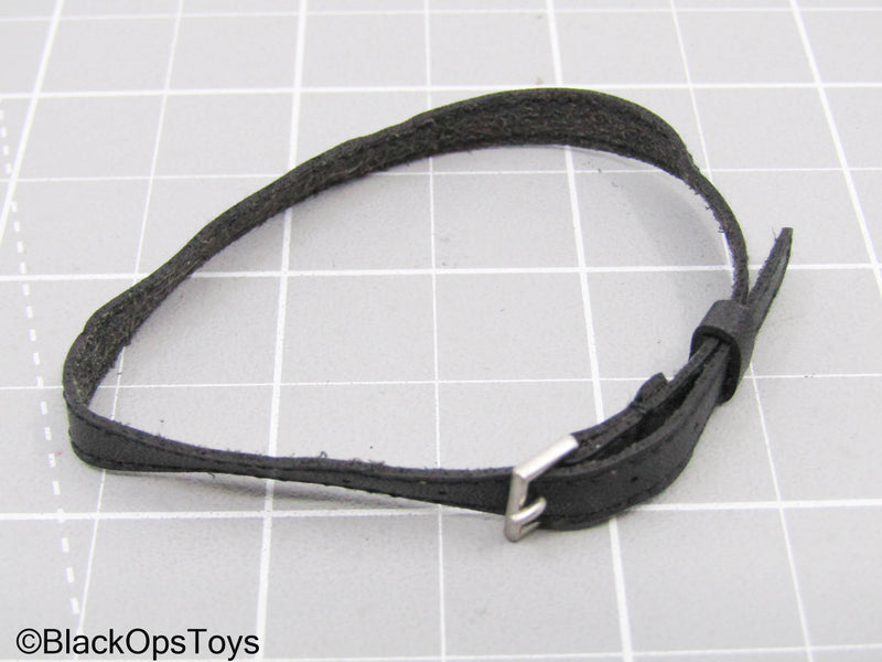 Load image into Gallery viewer, Black Leather Like Belt
