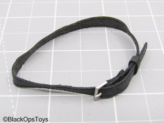 Black Leather Like Belt