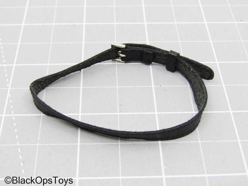 Load image into Gallery viewer, Black Leather Like Belt
