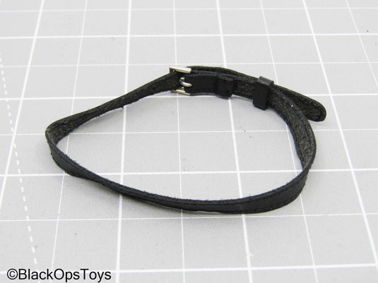 Black Leather Like Belt