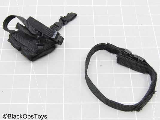 Black Belt w/Drop Leg Mag Pouch (READ DESC)
