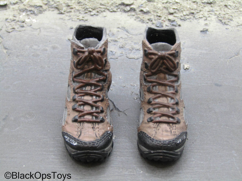 Load image into Gallery viewer, US Navy Seal Polar Mountain Striker - Brown Combat Boots (Peg Type)
