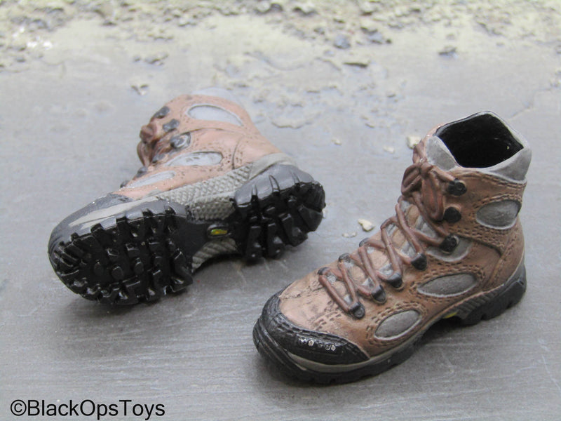 Load image into Gallery viewer, US Navy Seal Polar Mountain Striker - Brown Combat Boots (Peg Type)
