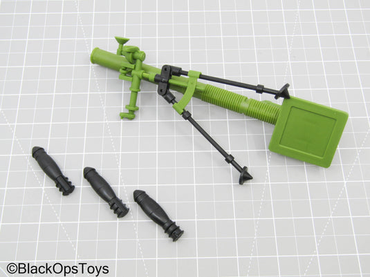 Tripod-Mounted Mortar Launcher w/Mortar Set
