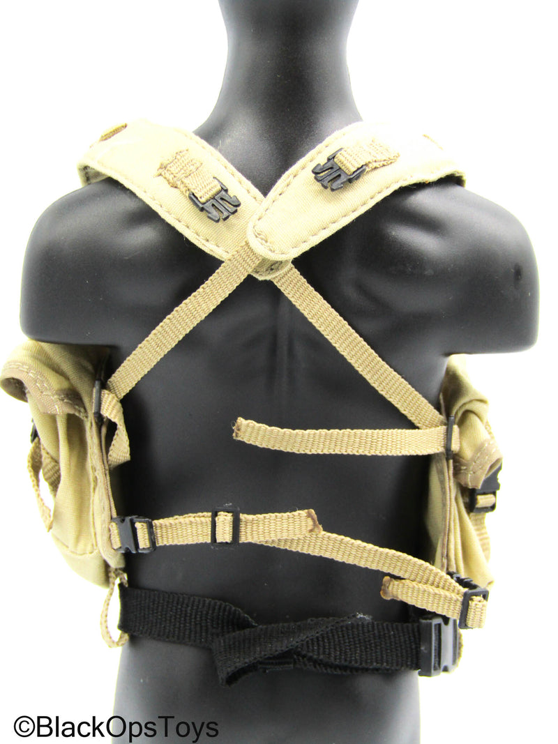 Load image into Gallery viewer, US Navy Seal Polar Mountain Striker - Tan Chest Rig
