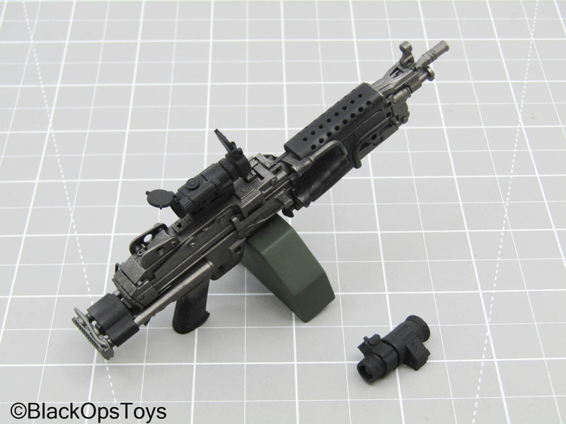 Load image into Gallery viewer, M249 SAW Rifle w/Ammo Box, &amp; Scope Set
